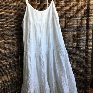 White cotton dress